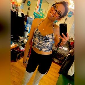 Elegant, yet cozy halter top